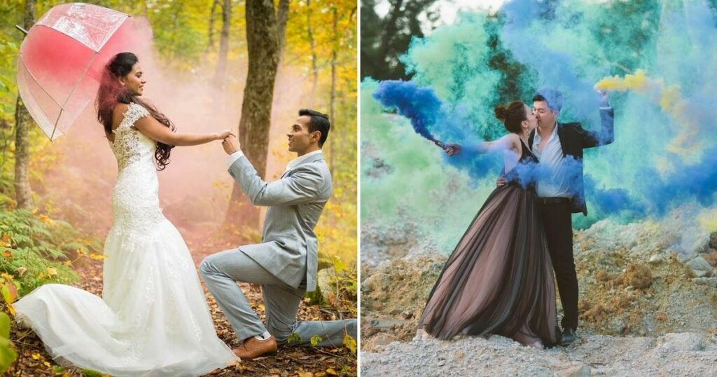 Smoke Bomb Photography Ideas 2023 | Different Forms of Smokes