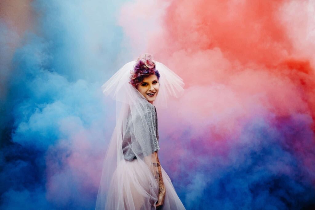 Smoke Bomb Photography Ideas