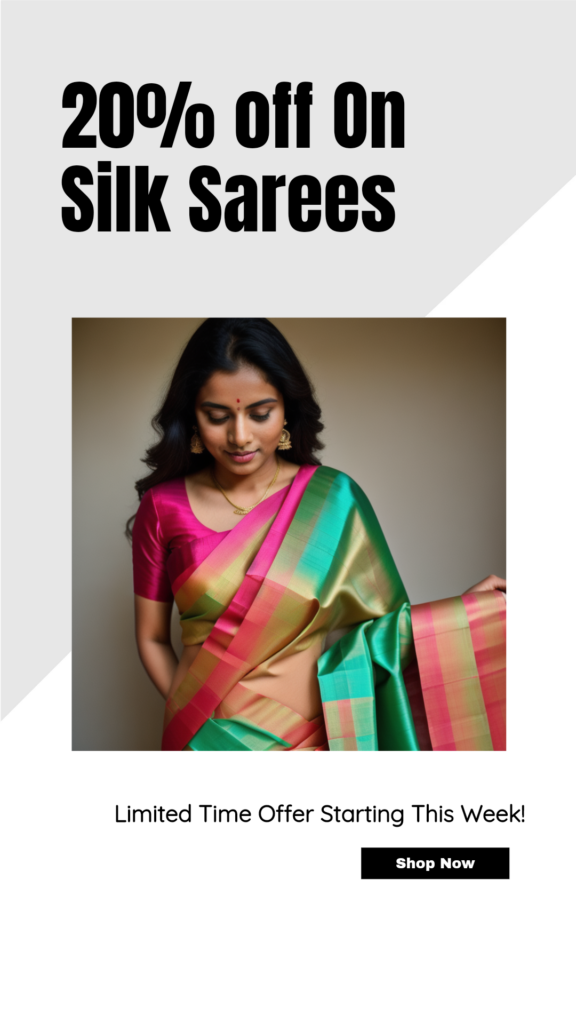 How To Sell Sarees On Meesho - Online Selling Guide 2023 | Product Advertisement Created With Blend