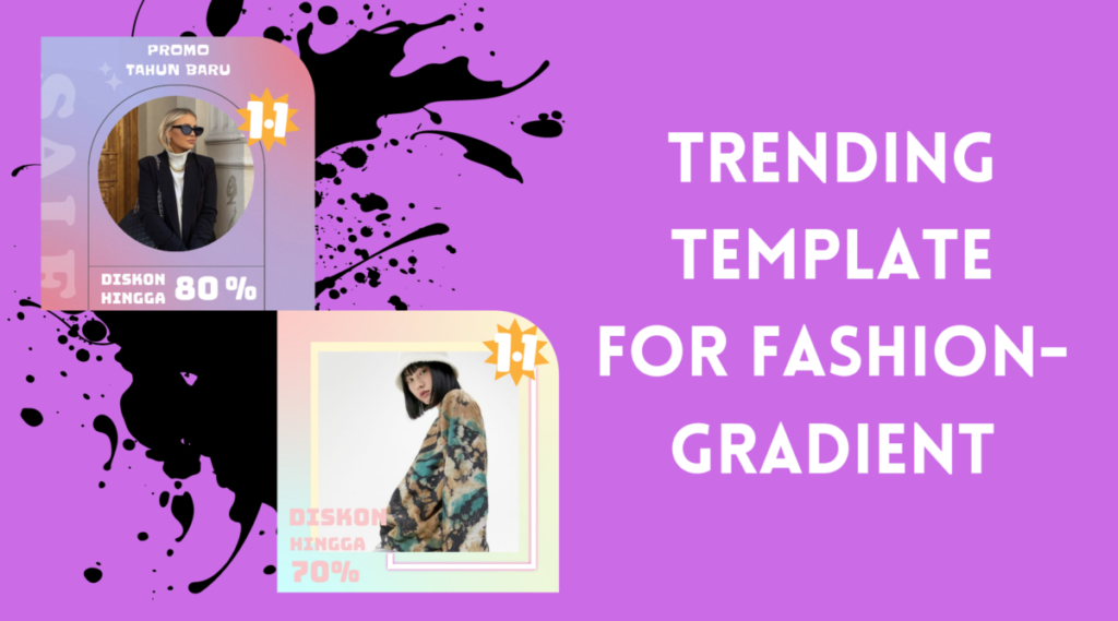 Template for Fashion-Gradient