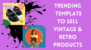 Trending Template to sell Vintage and Retro products.