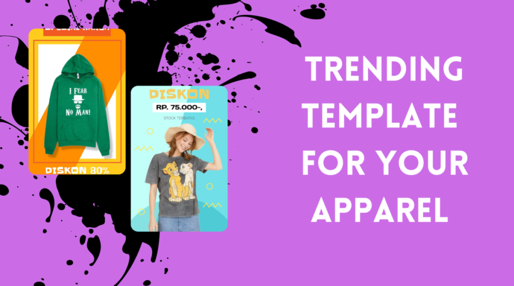 Trending Template for your apparel