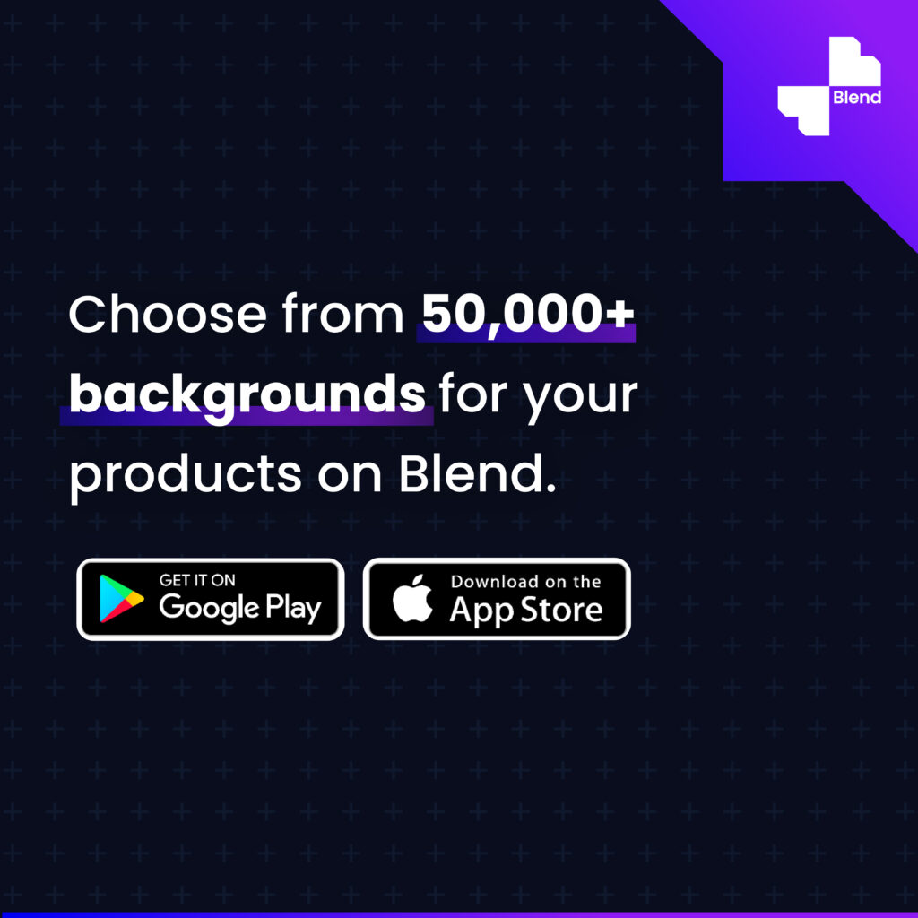 Remueve el fondo de las fotos de tus productos y elige entre más de 100 fondos colores pastel en la aplicación Blend Remueve el fondo de las fotos de tus productos y elige entre más de 100 fondos colores pastel en la aplicación Blend