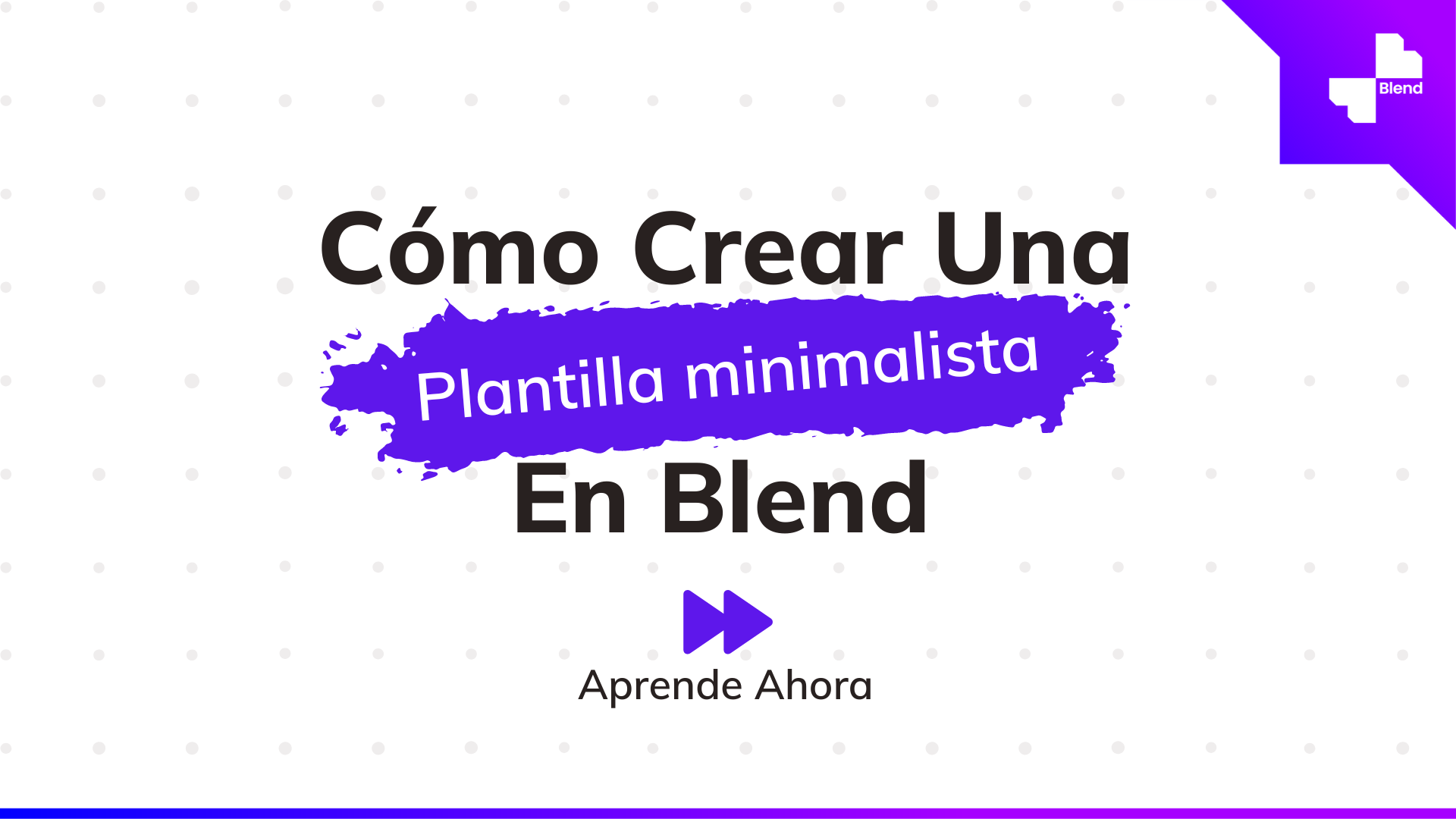 Crea Plantillas Minimalistas