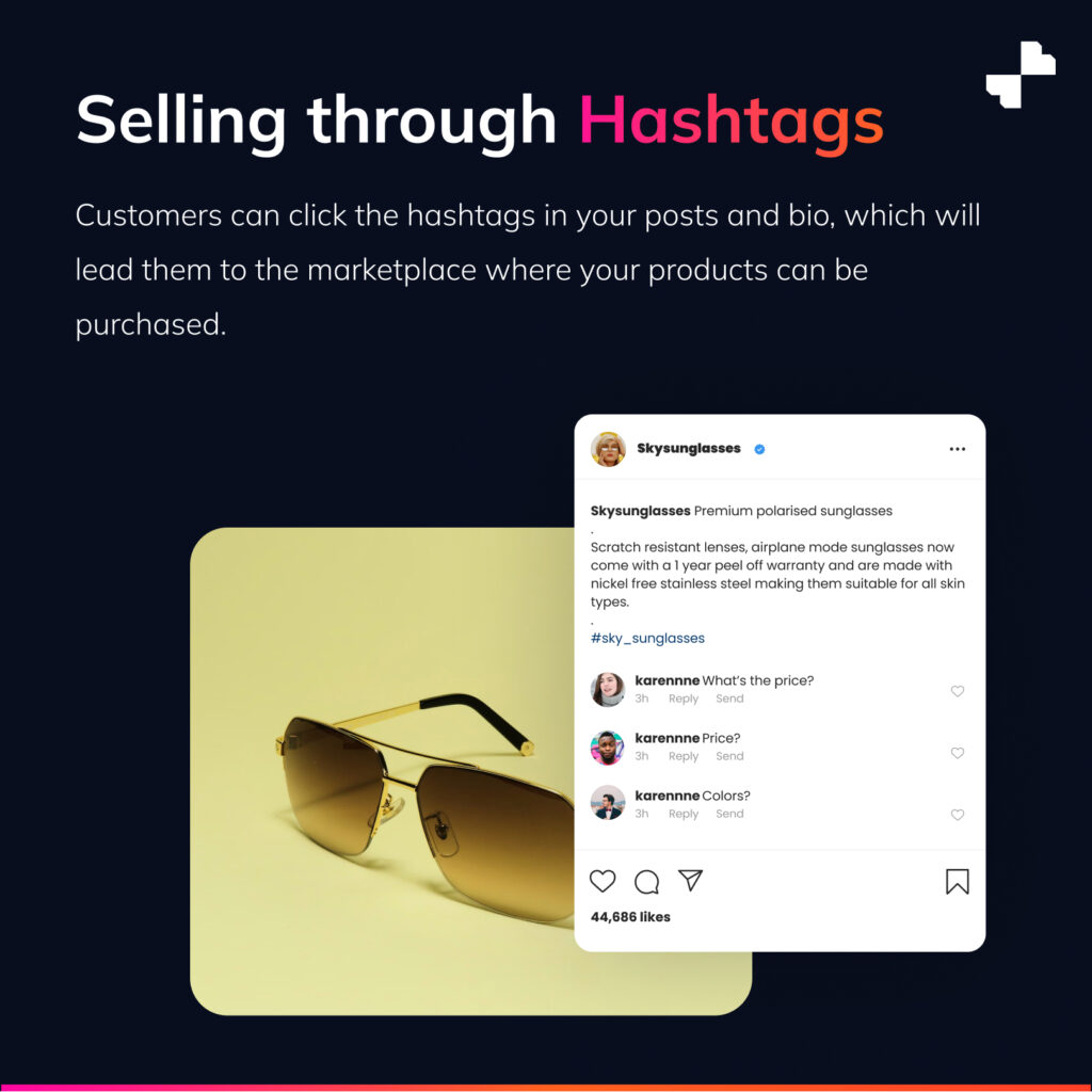 How To Sell On Instagram Without A Website - Visual Guide | Selling Through Hashtags
