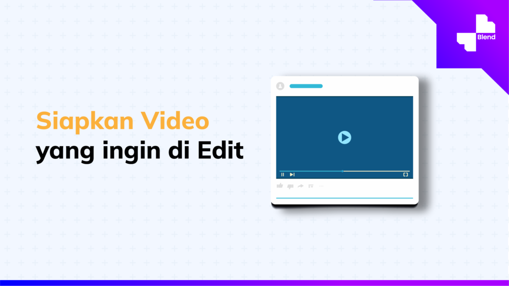 Video untuk diedit