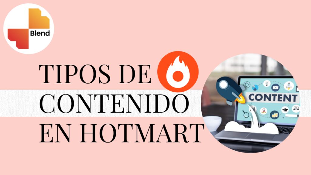 Tipos de contenido en Hotmart