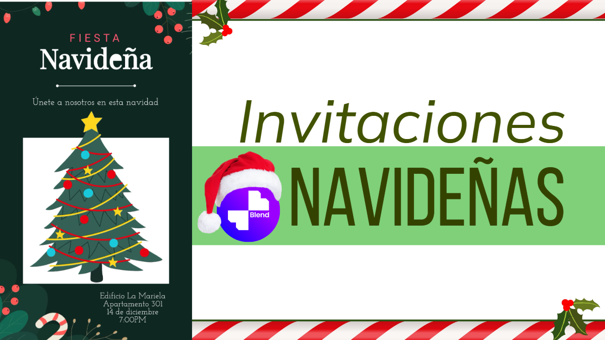 Invitaciones navideñas