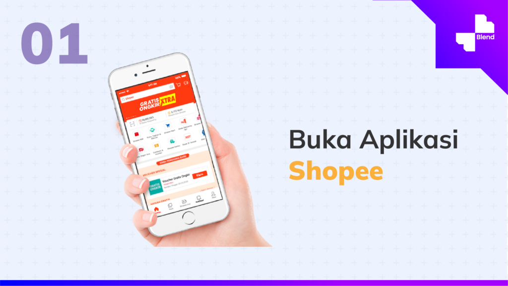 Buka aplikasi shopee untuk tau Cara Ikutan Big Ramadhan di Shopee