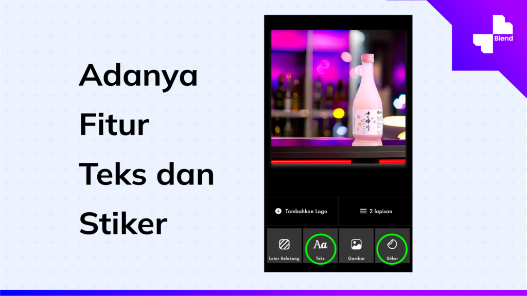 aplikasi mengahpus background satu ini ada fitur teks dan stikernya